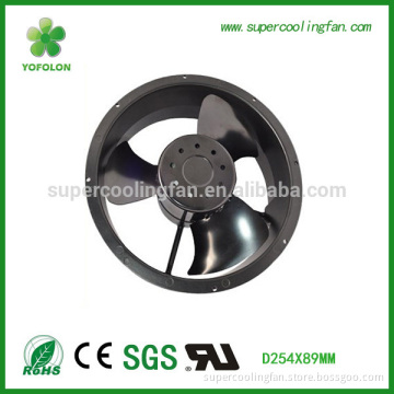 254x254x89mm Super high flow ac cooling fan , 220V ac ceiling fan